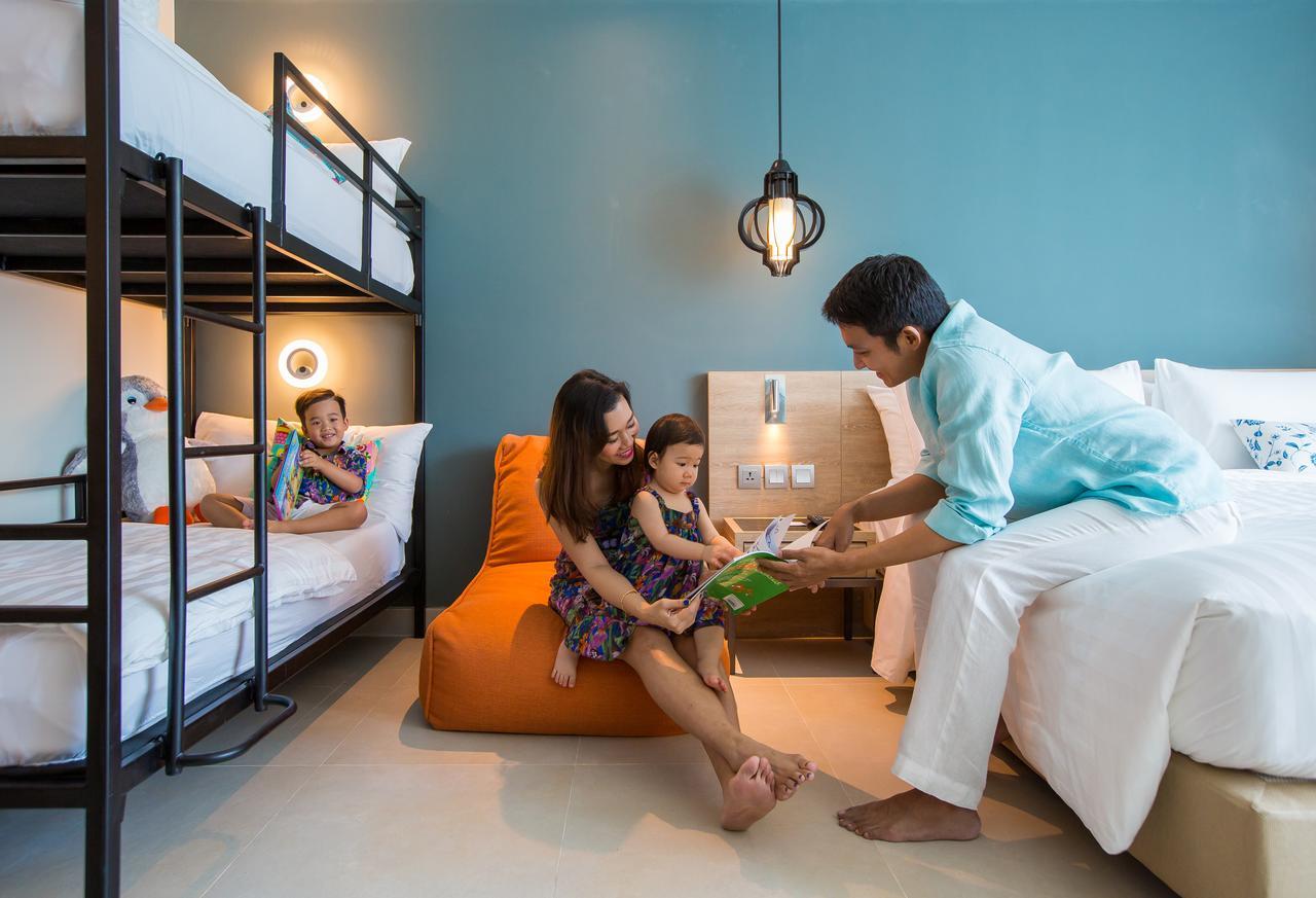Fusion Suites Phuket Patong Eksteriør bilde Family room at the hotel