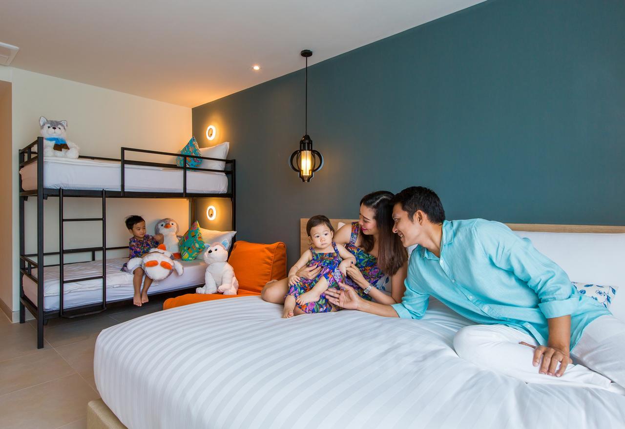 Fusion Suites Phuket Patong Eksteriør bilde Family room at the hotel